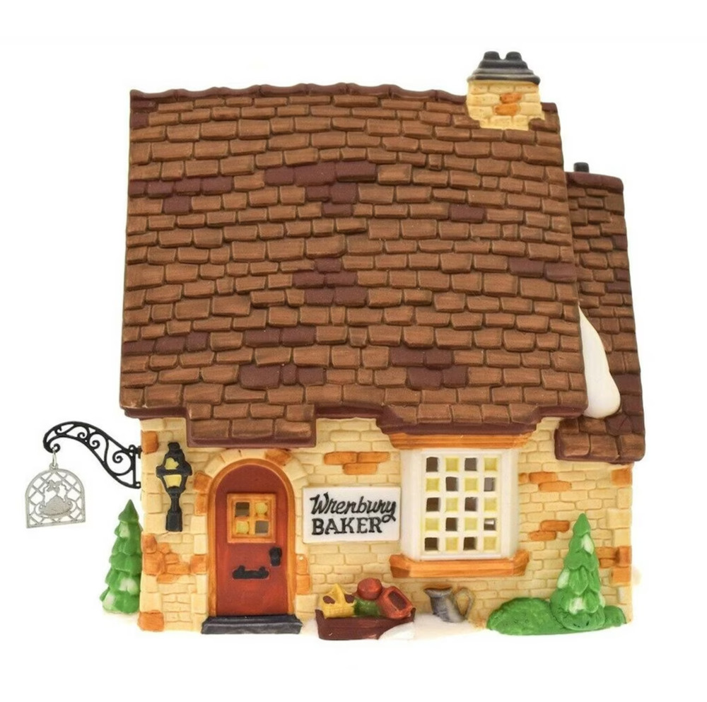 Dept 56 Wrenbury Baker Heritage Dickens Village Retired 12/97 NO LIGHT